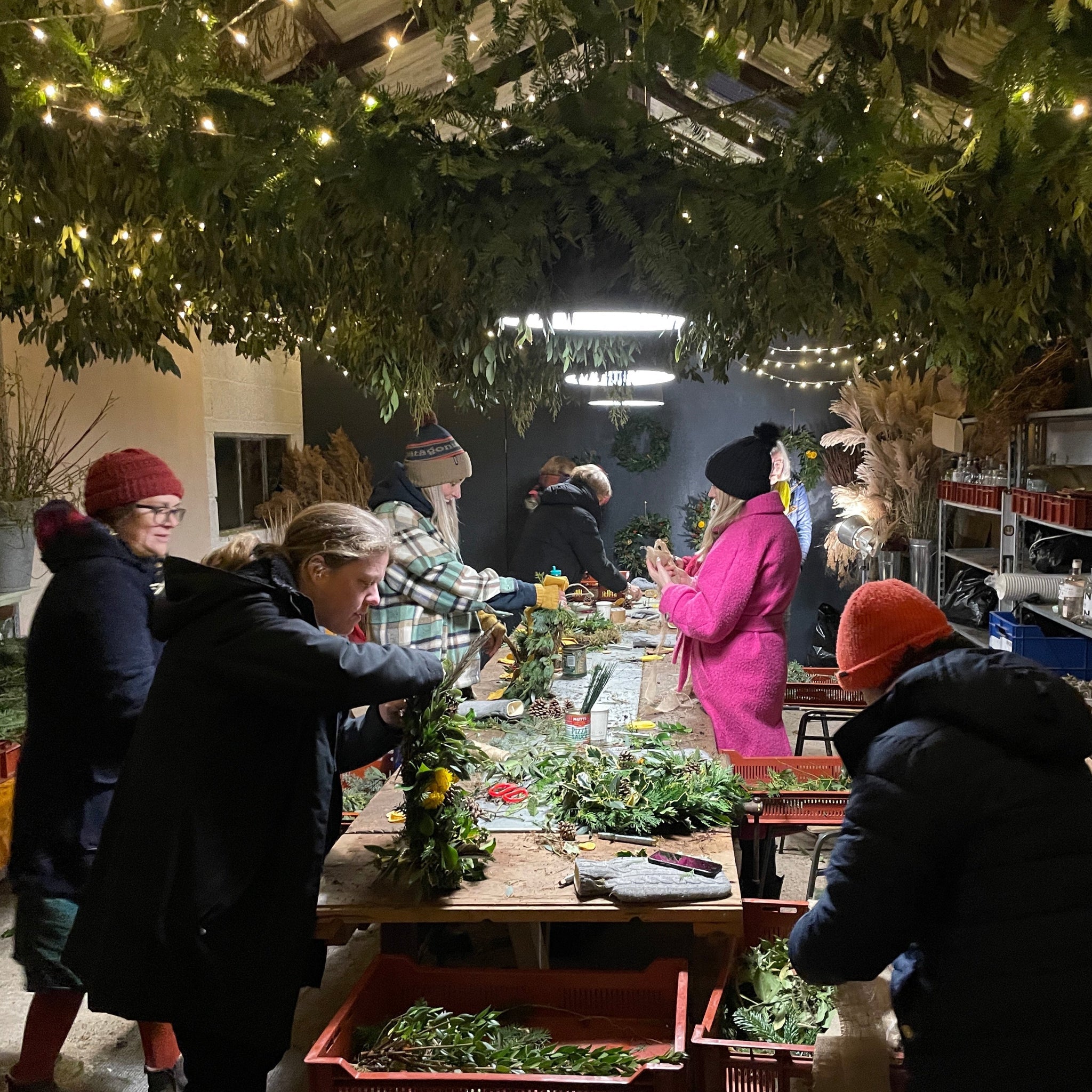 Christmas Wreath Workshop 9a! Fri 8th Dec - 10.30am